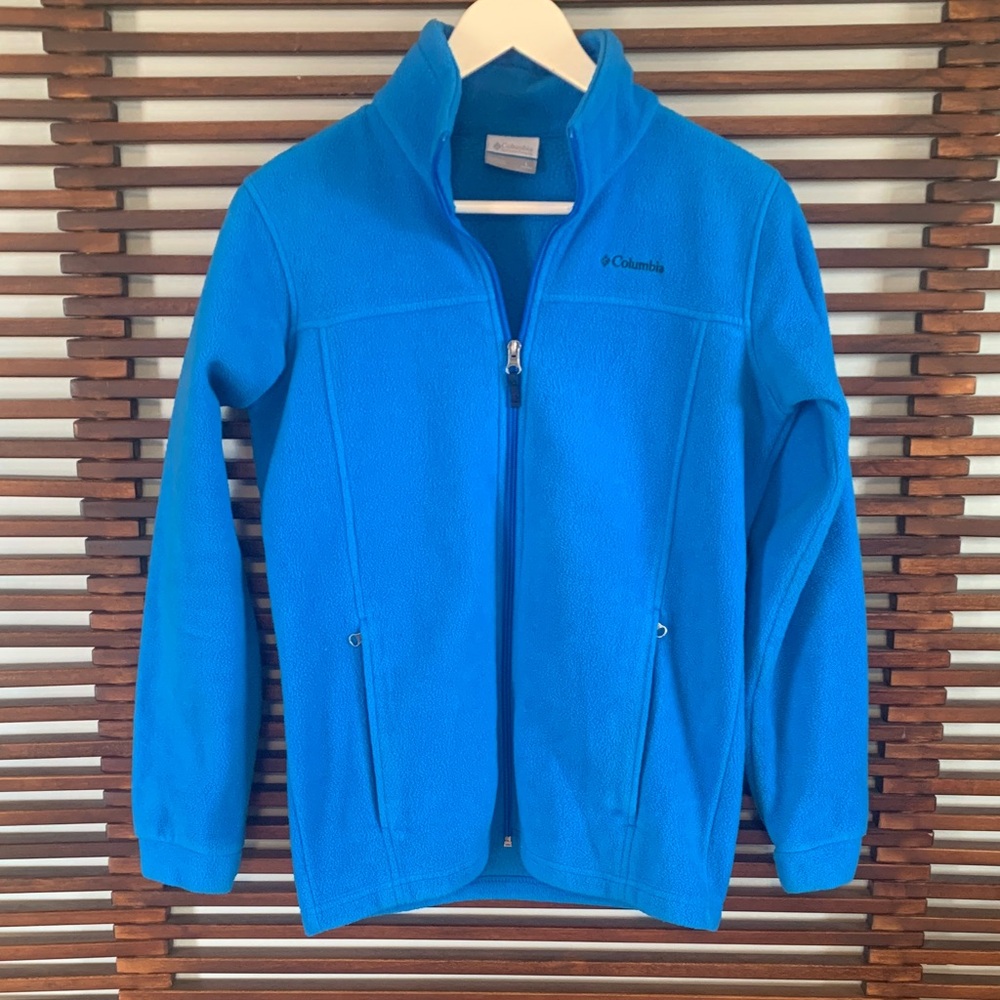 Columbia Kids Bright Blue Fleece Jacket